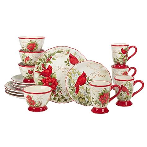 Certified International Winter S Medley Pc Dinnerware Set Service