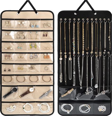 Amazon Lolalet Hanging Jewelry Organizer Necklace Organizer