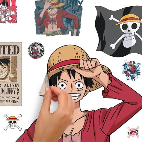 RoomMates One Piece Luffy Giant Peel & Stick Wall Decals | Michaels