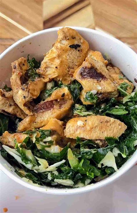 Chick Fil A Low Carb Buffalo Chicken Kale Salad Bowl Keto Recipes