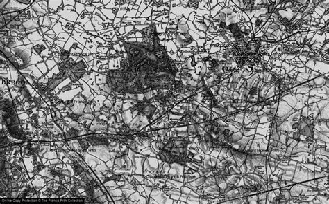 Historic Ordnance Survey Map of Prescot, 1896