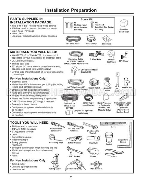 Hotpoint HDA3600KBB Dishwasher Installation Instructions