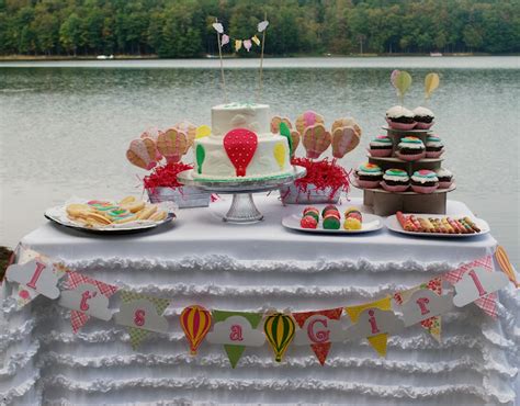 Party Paper Scissors Hot Air Balloon Baby Shower