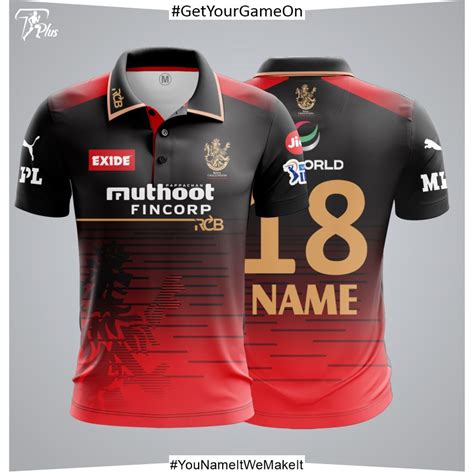 Customized RCB Jersey 2022 KSMR Mart, 43% OFF