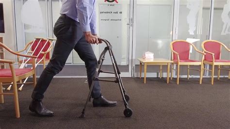 Walking With A Zimmer Frame Youtube