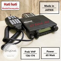 Jual Radio Rig Icom Ic H Vhf Rig Icom Ic Original Garansi