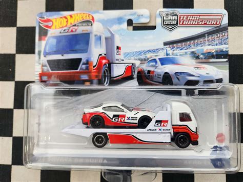 Hot Wheels Premium Team Transport Toyota GR Supra Aero Lift Kustomkollector