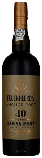 N V Feuerheerd S 40 Years Old Tawny Porto Vivino US