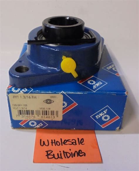 SKF 2 BOLT FLANGE BEARING UNIT FYT 1 3 16 FM F2B SXV 103 1 1875