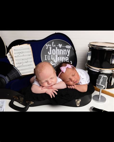 Newborns Johnny Cash And June Carter Have Photoshoot Epic ABC News