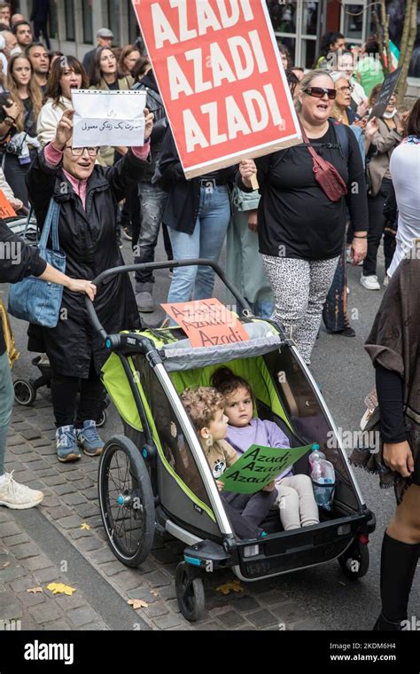 Demonstration And Rally In Solidarity With Protesting Women In Iran