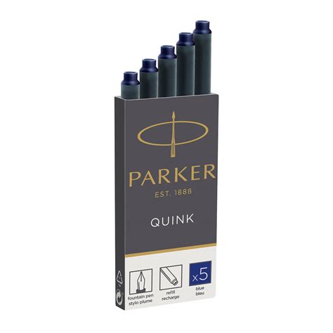 Naboje Parker Standard 5 Szt NIEBIESKI - 1950384 | Parker \ Akcesoria ...