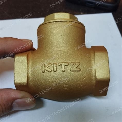 Jual Swing Check Valve Kitz Kuningan Drat Inch Check Valve