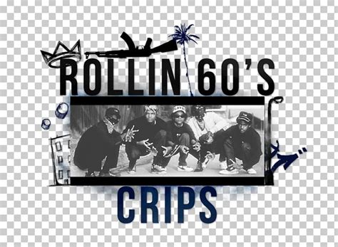 Rollin 60s Neighborhood Crips Gang Signal Organization Png Clipart