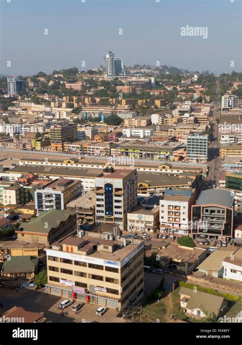 Aerial view of Kampala; Kampala, Uganda Stock Photo - Alamy