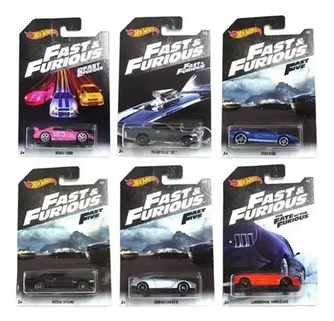 Hot Wheels Set C Minis Fast Furious Velozes Frete Gr Tis