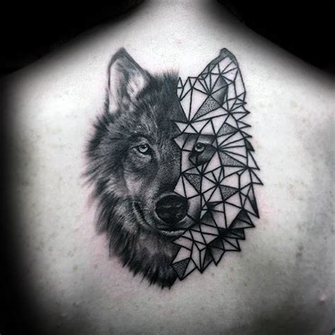 Geometric Wolf Design