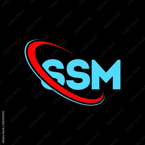 SSM logo. SSM letter. SSM letter logo design. Initials SSM logo linked ...