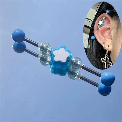 Акриловая штанга для пирсинга Y2K | AliExpress