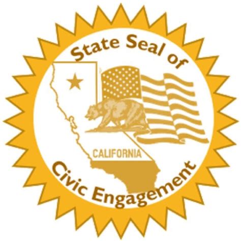 CA State Seal Of Civic Engagement Educating For Democracy Resource