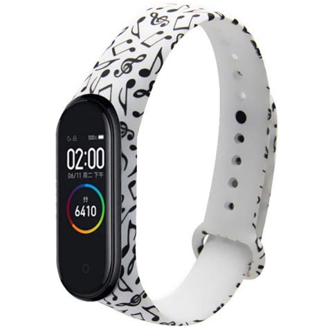 Ремешок для Xiaomi Mi Band 3/4 Epik Picture Series Ноты – фото, отзывы ...