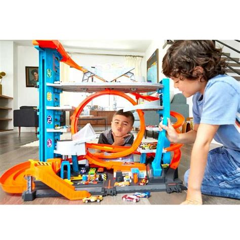 Mattel Hot Wheels City Mega Garaż Rekina autka