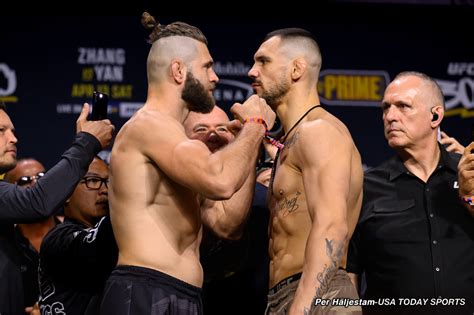 Jiri Prochazka Vs Aleksandar Rakic Ufc Ceremonial Weigh Ins Mma