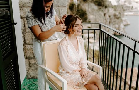 Coral and Blush Amalfi Coast Wedding at Hotel Santa Caterina | Junebug Weddings