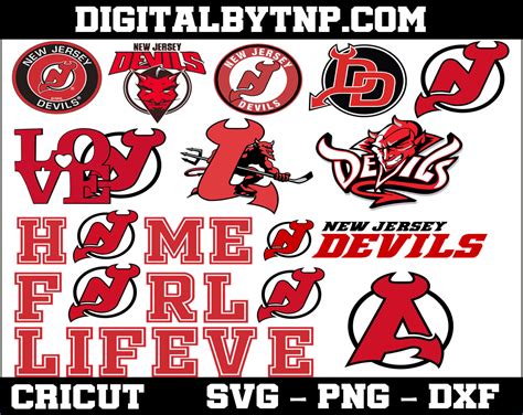 New Jersey Devils Logo Svg, New Jersey Devils Bundle Svg, NHL Hockey ...