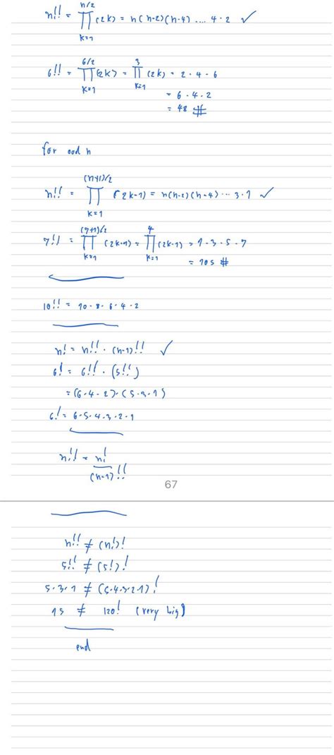 Double Factorial Factorial Mathematics Rmathstepbystep