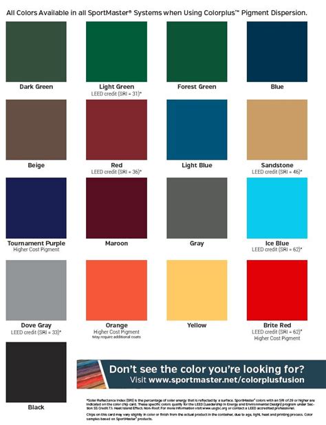 Sportmaster Tennis Court Color Combinations Tennis Court Resurfacing