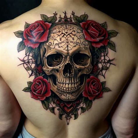 Skull Tattoo Meaning Symbolism And Significance 118 Designs Hbtat2