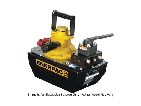 Enerpac Za Mx Two Speed Air Hydraulic Pump Manual Valve