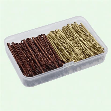 Brown Hair Pins 100 Bobby Pins Blonde Hair Grips Bun Grips Kirby Bobby Pins Walmart