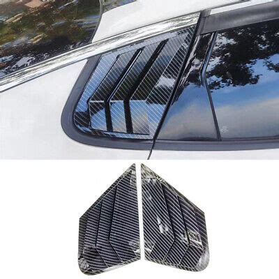 Carbon Fiber Side Vent Window Scoop Louver Cover For Kia Optima K