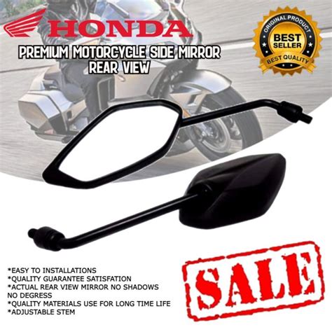 HONDA PCX 160 Motorcycle HONDA Side Mirror BLACK Design For Honda Rear