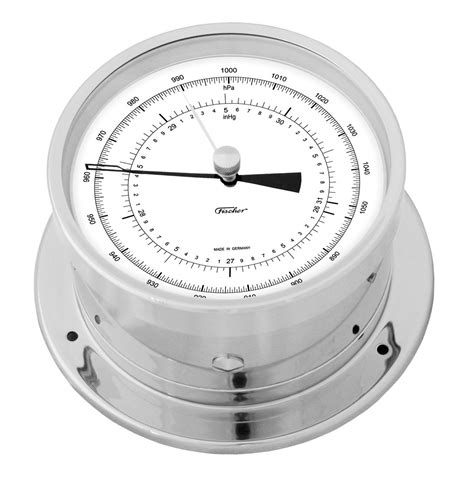 Fischer 103 German Precision Aneroid Barometer Calibration