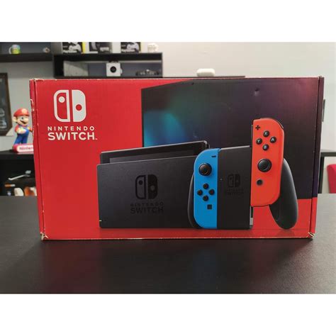 Nintendo Switch Desbloqueado 64gb Completo Na Caixa Jogos Shopee Brasil