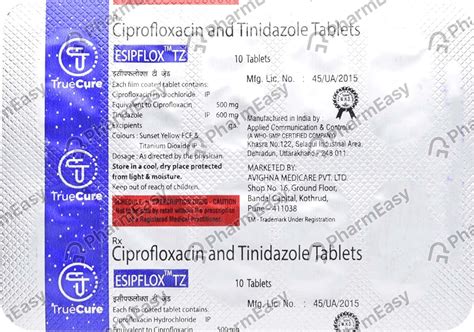 Cipron Tz Mg Tablet Uses Side Effects Price Dosage