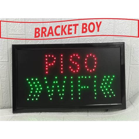 PISO WIFI LED SIGNAGE Shopee Philippines