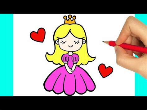 COMO DESENHAR UMA PRINCESA FACIL PASSO A PASSO YouTube