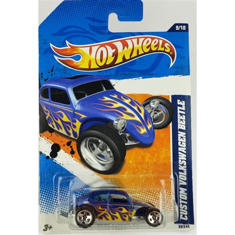 Hot Wheels Custom Volkswagen Beetle Fusca Shopee Brasil