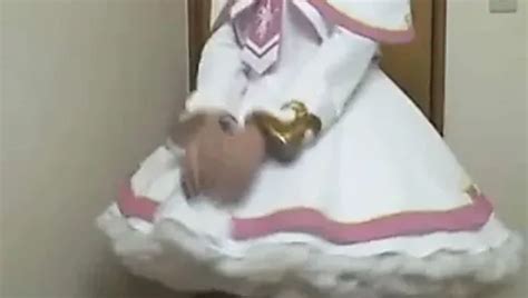 Hot Pink Satin Dress Cock Cum XHamster