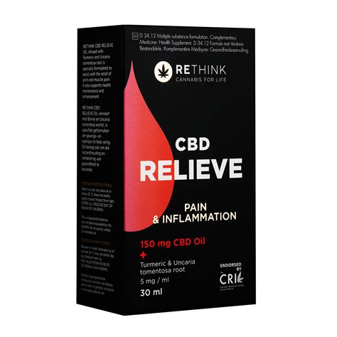 Rethink Cbd Rethink Cbd Product Ranges