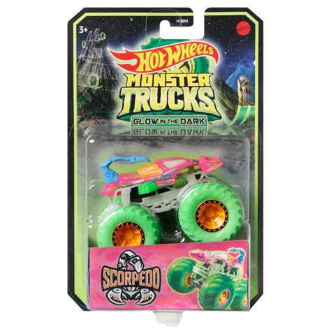 Hot Wheels Monster Trucks Glow In The Dark