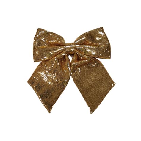 Gold Glitter Bow Png