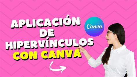 Taller Aplicación de hipervínculos en Canva YouTube