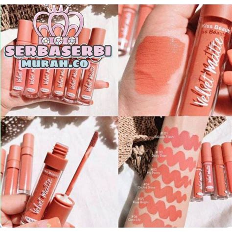Jual LOVE SWEET NUDE SERIES VELVET MATTE LIPGLOSS Shopee Indonesia