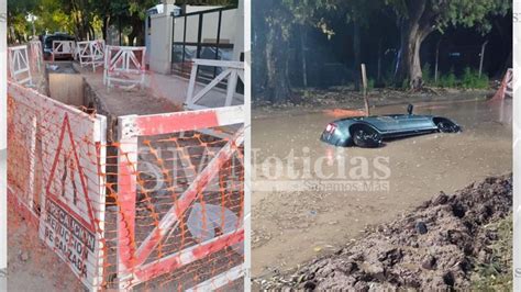 La calle estaba totalmente señalizada y vallada asegura la