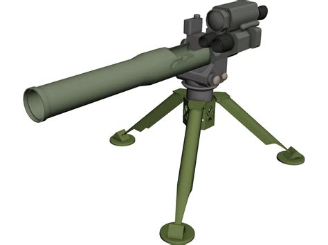 TOW Missile Launcher 3D Model - 3DCADBrowser